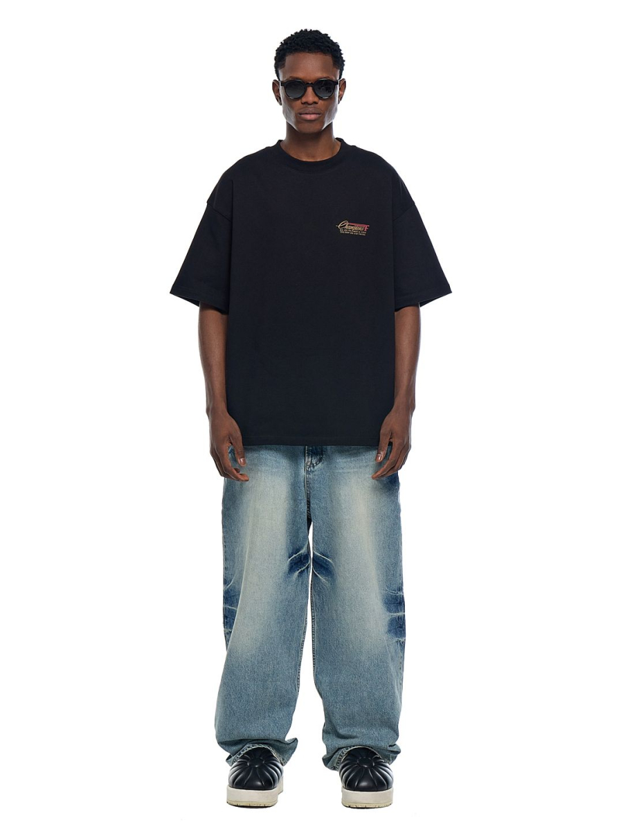 Футболка "Чемпионы" FRHT&OUT OF REACH, цвет: Черный, TSCHMPBLK купить онлайн