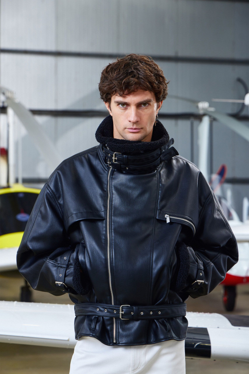 Куртка LEATHER BELTS