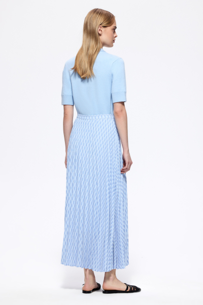 Юбка-плиссе с принтом DREAMS BY ALENA AKHMADULLINA, цвет: голубой, 126102100204561/211000 купить онлайн