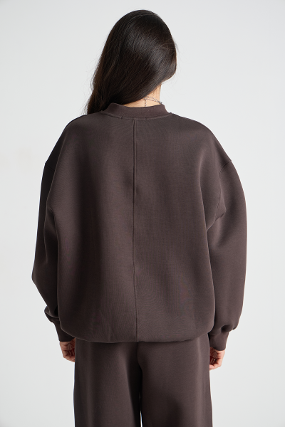 Костюм: свитшот+брюки MIA AIM, цвет: коричневый, MIA740 купить онлайн