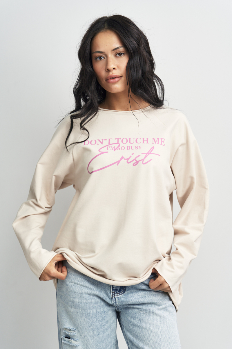 Лонгслив Не трогай меня