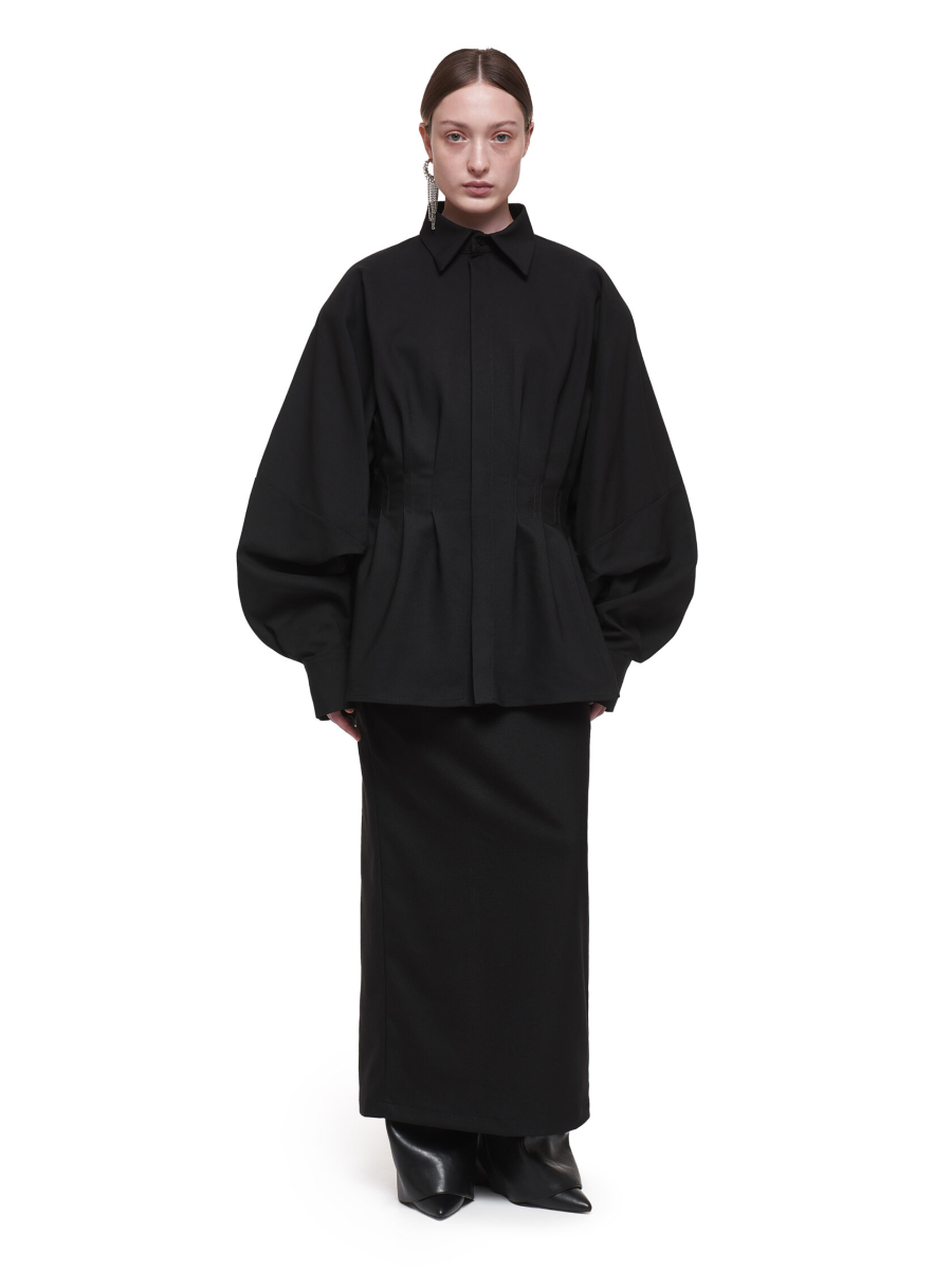 Рубашка приталенная couture