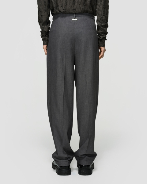 Брюки Classic Pants With Metal Accessory Berhasm, цвет: серый, tro24-19-grey купить онлайн