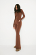 Брюки клеш LABEL .B & TOUSSUN Label .B, цвет: коричневый, TSLB020090429 купить онлайн