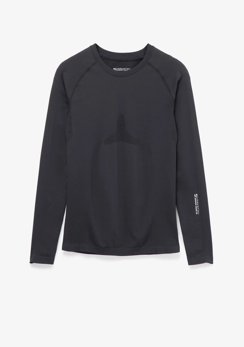 Женское термобелье, лонгслив KRAKATAU, цвет: Черный, Sw31-1 купить онлайн