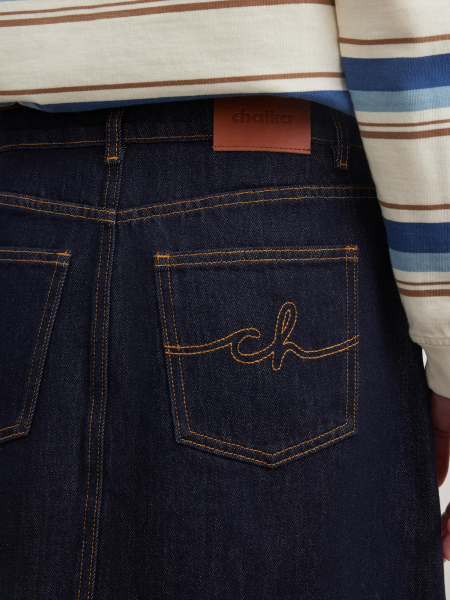 Юбка деним Chaika, цвет: индиго, SS26DK01-25 купить онлайн