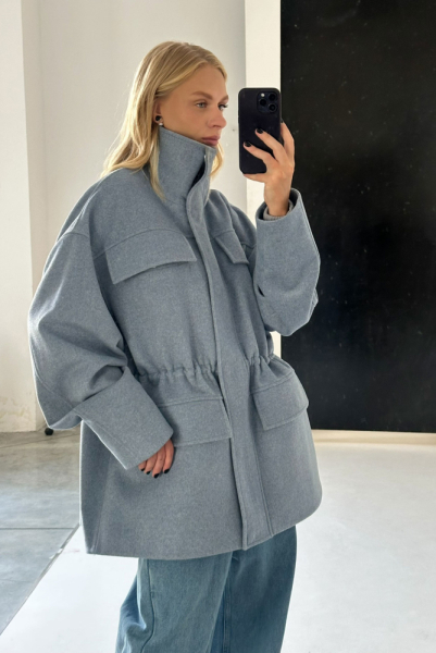 Пальто-парка LIGHT BLUE