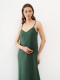 Платье на бретелях Emerald PURE LINEN, цвет: зеленый  купить онлайн