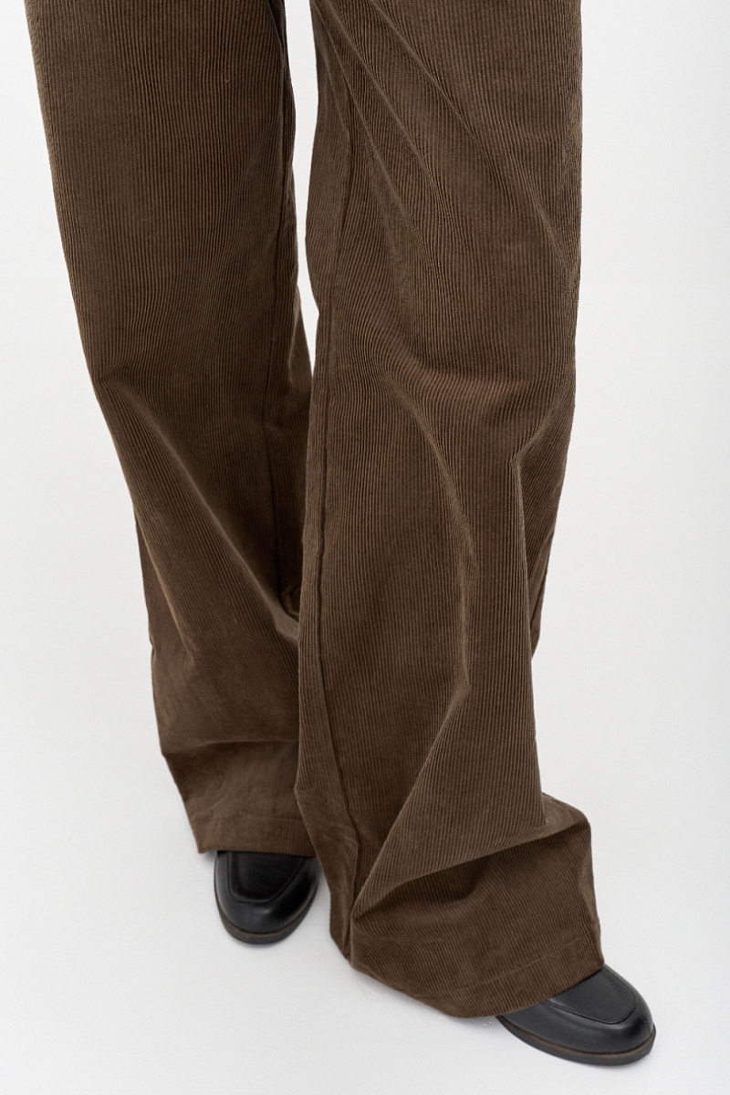 Брюки из вельвета Ricoco, цвет: оливковый, 3078/4 купить онлайн