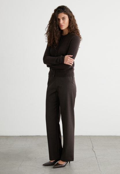 Кардиган на пуговицах Pola Marou, цвет: коричневый, Mar4_2613 купить онлайн