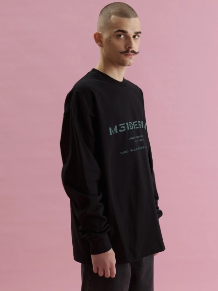 Лонгслив ’GARDEROBE’ M31DESIGN, цвет: black  |новая коллекция купить онлайн