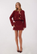 Юбка WooLook, цвет: Бордовый VP/ROXYSK/W/Bordo |новая коллекция купить онлайн