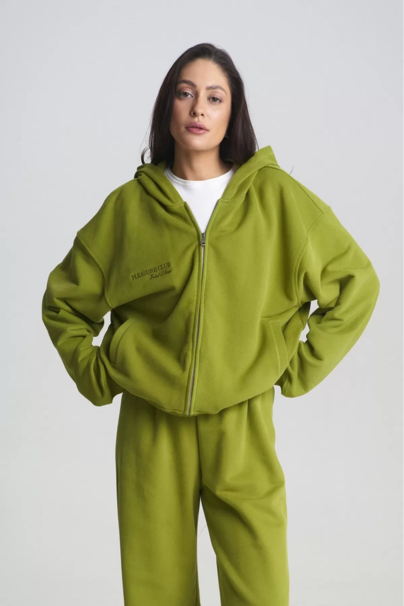 Худи ZIP Lemongras