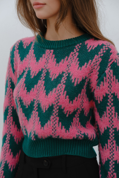 Свитер Haily Marou, цвет: розовый, mar1_0923_21 купить онлайн