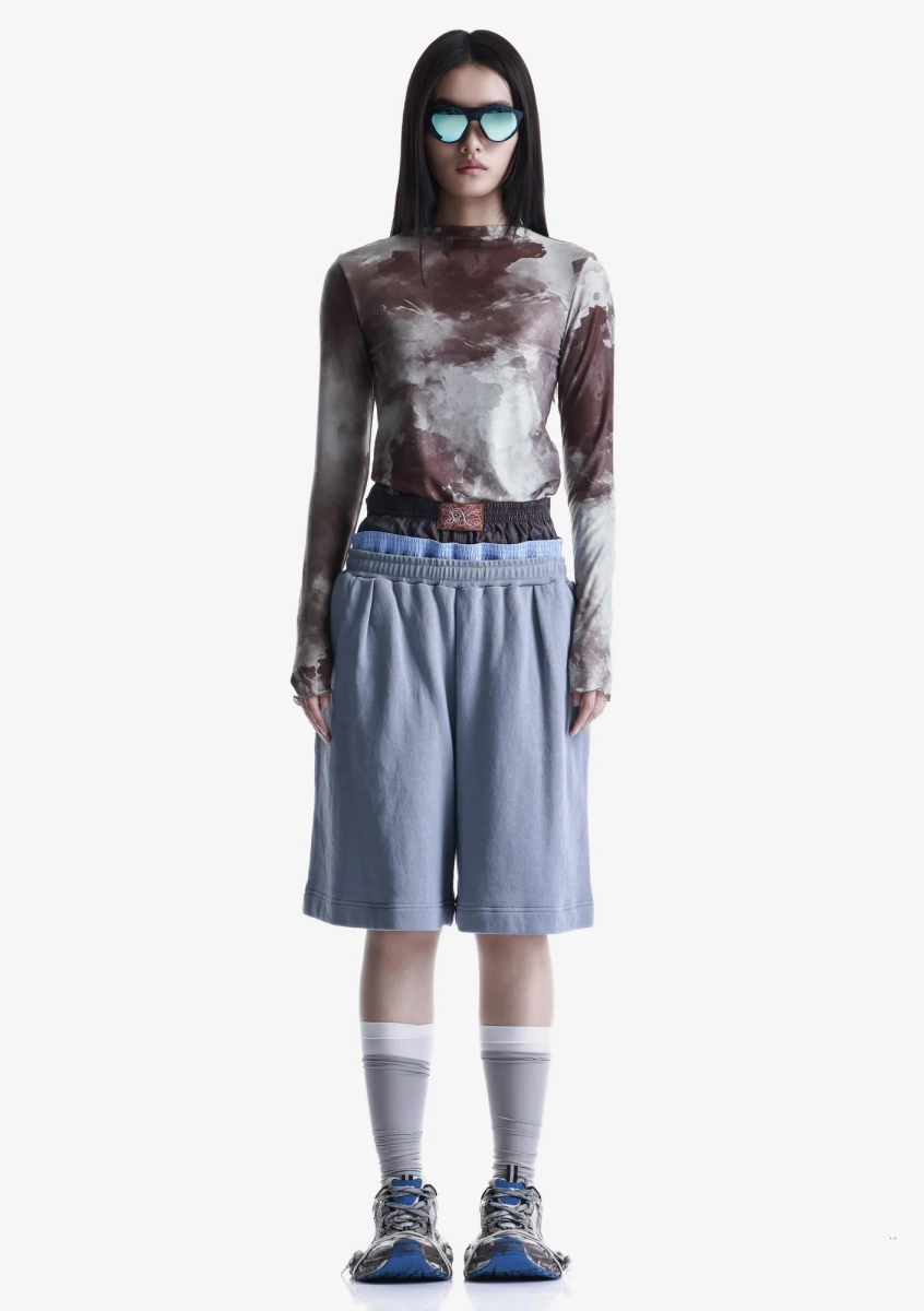 Топ KRAKATAU, цвет: голубой/коричневый, Tw135-614 купить онлайн