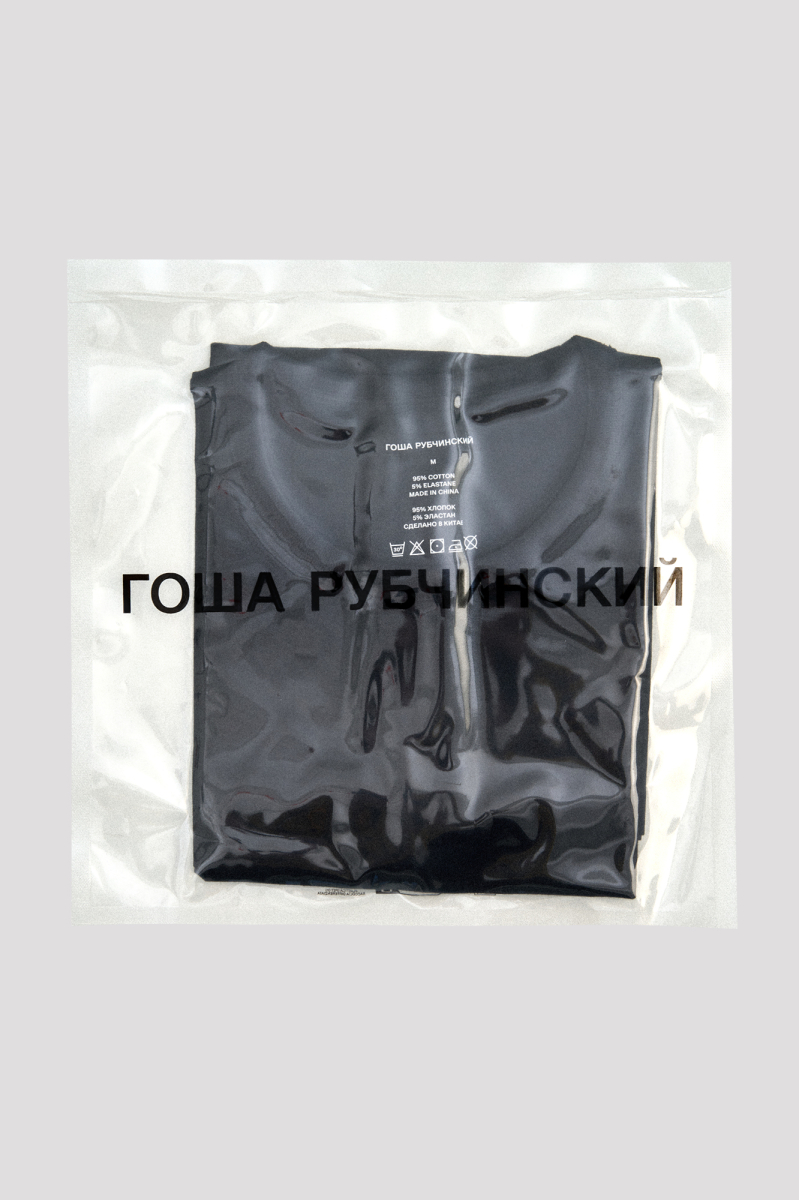 Футболка ГОША РУБЧИНСКИЙ, цвет: Черный, TSH_0301_black купить онлайн