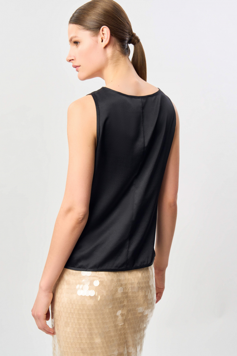 Топ без рукавов Maliha FASHION REBELS, цвет: Черный, FR24SS1TP100W700BL со скидкой купить онлайн