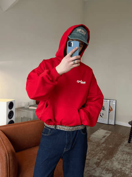 Худи CHILI PEPPER HOODIE THE ORLINES, цвет: RED, HD-CHLL купить онлайн
