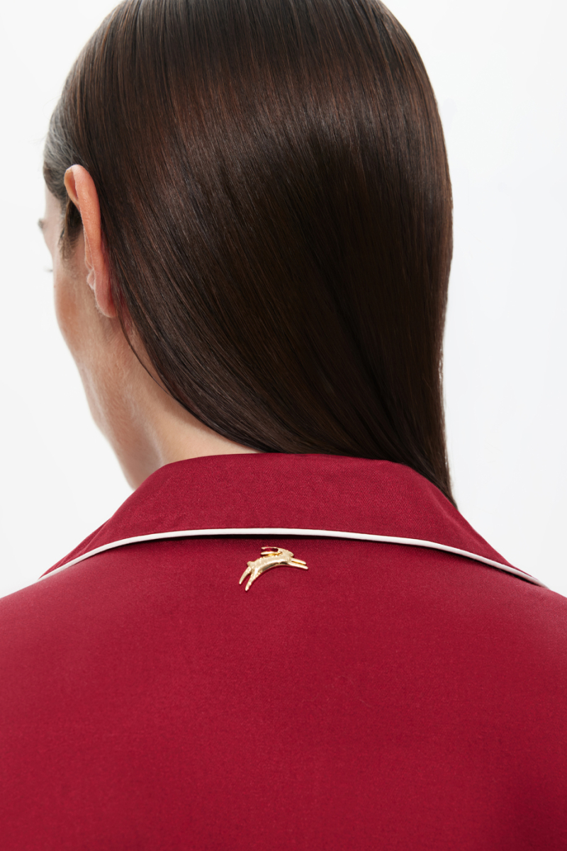 Блузка пижамная с принтом DREAMS BY ALENA AKHMADULLINA, цвет: красный, 225102050204324/205000 купить онлайн