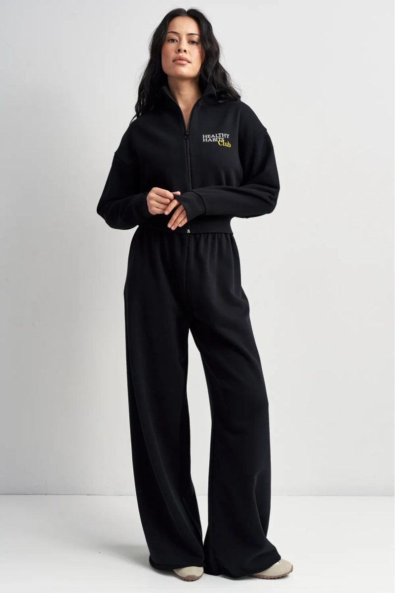 Бомбер мини Erist store, цвет: Черный, НФ-00003379 купить онлайн