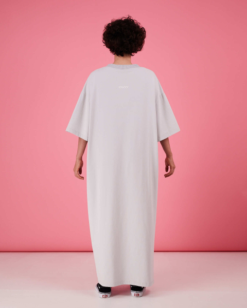 Платье-футболка TABOO, цвет: серый, DrTh-Gr купить онлайн