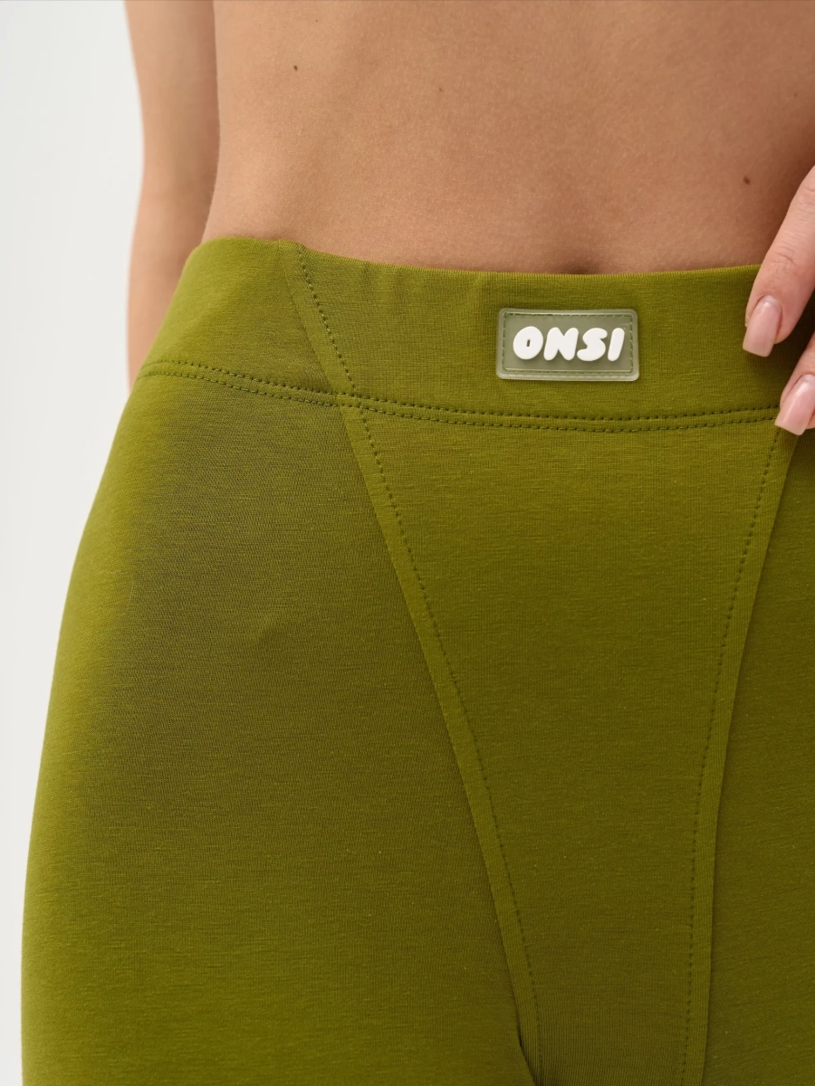 Легинсы хлопковые ONSI, цвет: матча,  купить онлайн