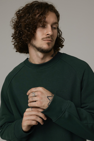 Свитшот из футера Rich Raglan Lite
