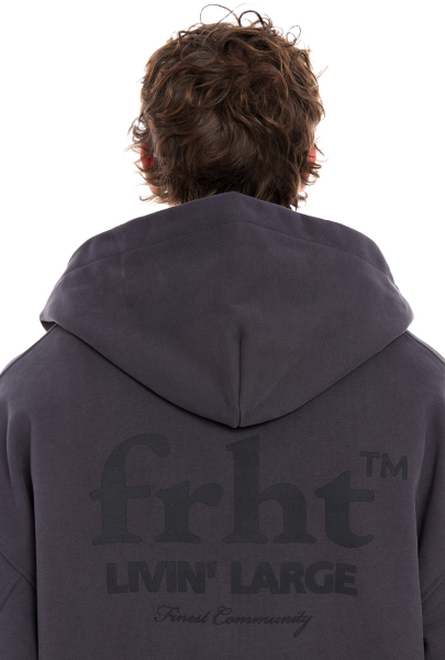 Худи ZIP FRHT Livin' Large FRHT&OUT OF REACH, цвет: Graphite, HDZPLVNLGR купить онлайн