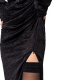 Платье тишью ASYA SEMYONOVA, цвет: black, 00-00002432 купить онлайн