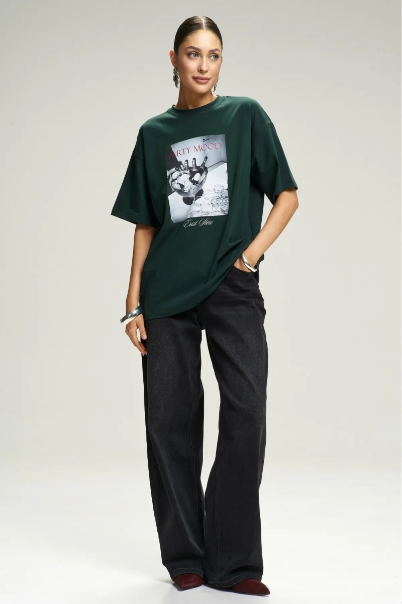 Футболка Party Mood Green