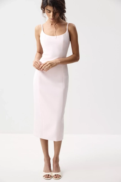 Платье макси на бретелях Charmstore, цвет: нежно-розовый, 111-554103-236 купить онлайн