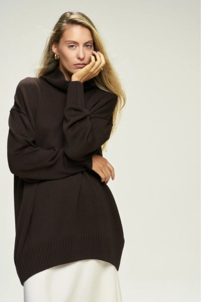 Свитер Oversized Choco Erist store, цвет: шоколадный НФ-00002735 |новая коллекция купить онлайн