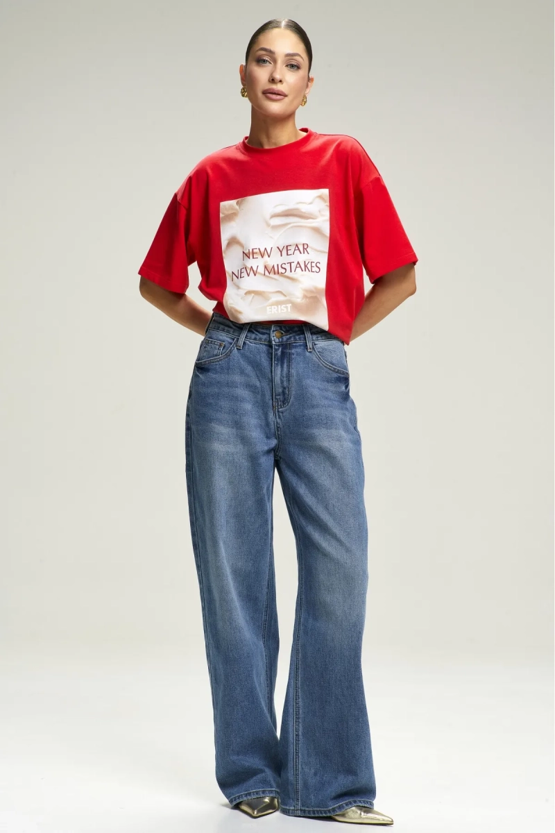 Джинсы BAGGY Classic Blue Erist store, цвет: синий, НФ-00000953 купить онлайн