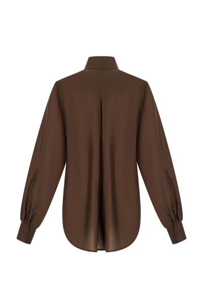 Блуза «Marble» CHUBA, цвет: коричневый,  купить онлайн