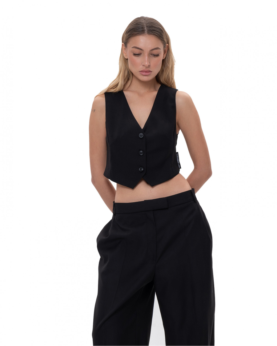 Брюки S.L.A Suborbia, цвет: black, 04174 купить онлайн