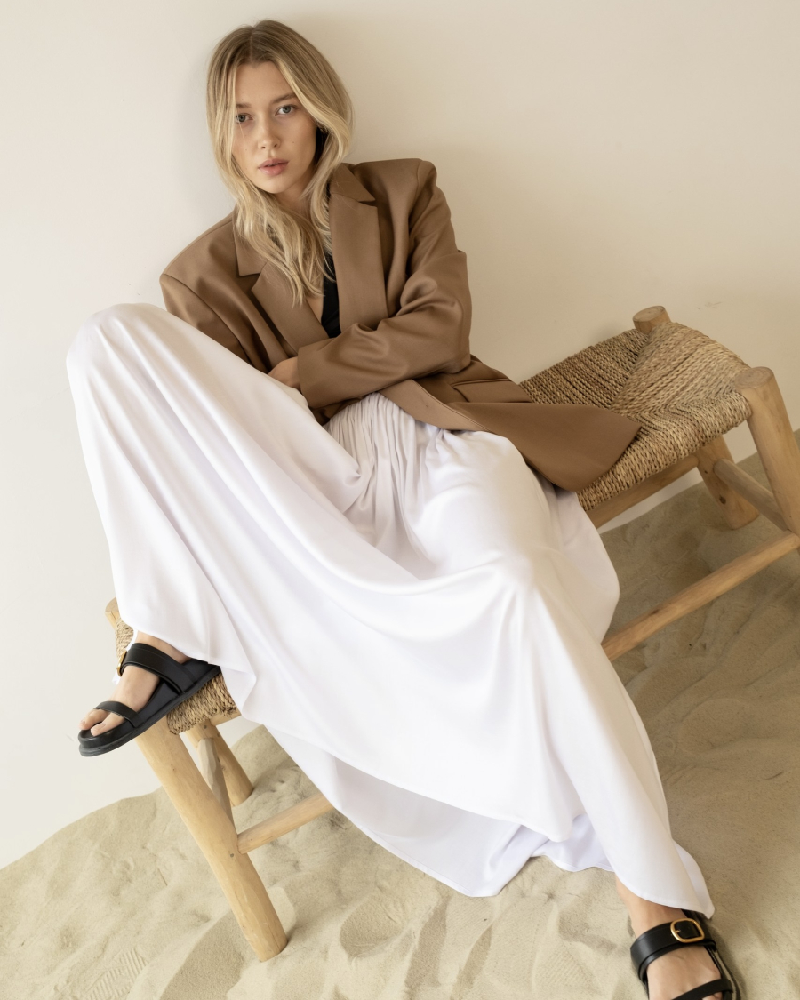 Юбка Облачко НИ ИМЕНИ, НИ ПОХОЖИХ, цвет: белый, 00-00000204 купить онлайн