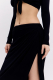 Юбка из смесовой вискозы TOPTOP, цвет: Черный TTS.071.16669.900 |новая коллекция купить онлайн