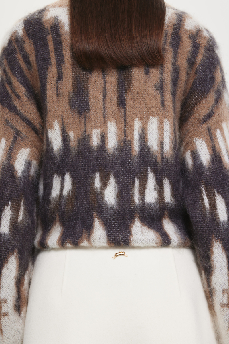 Шерстяная юбка DREAMS BY ALENA AKHMADULLINA, цвет: молочный, 225108100204259/113000 купить онлайн