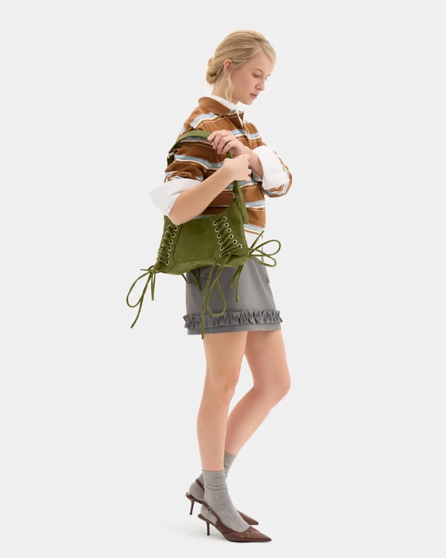 Сумка-багет Arny Praht, цвет: форест  купить онлайн