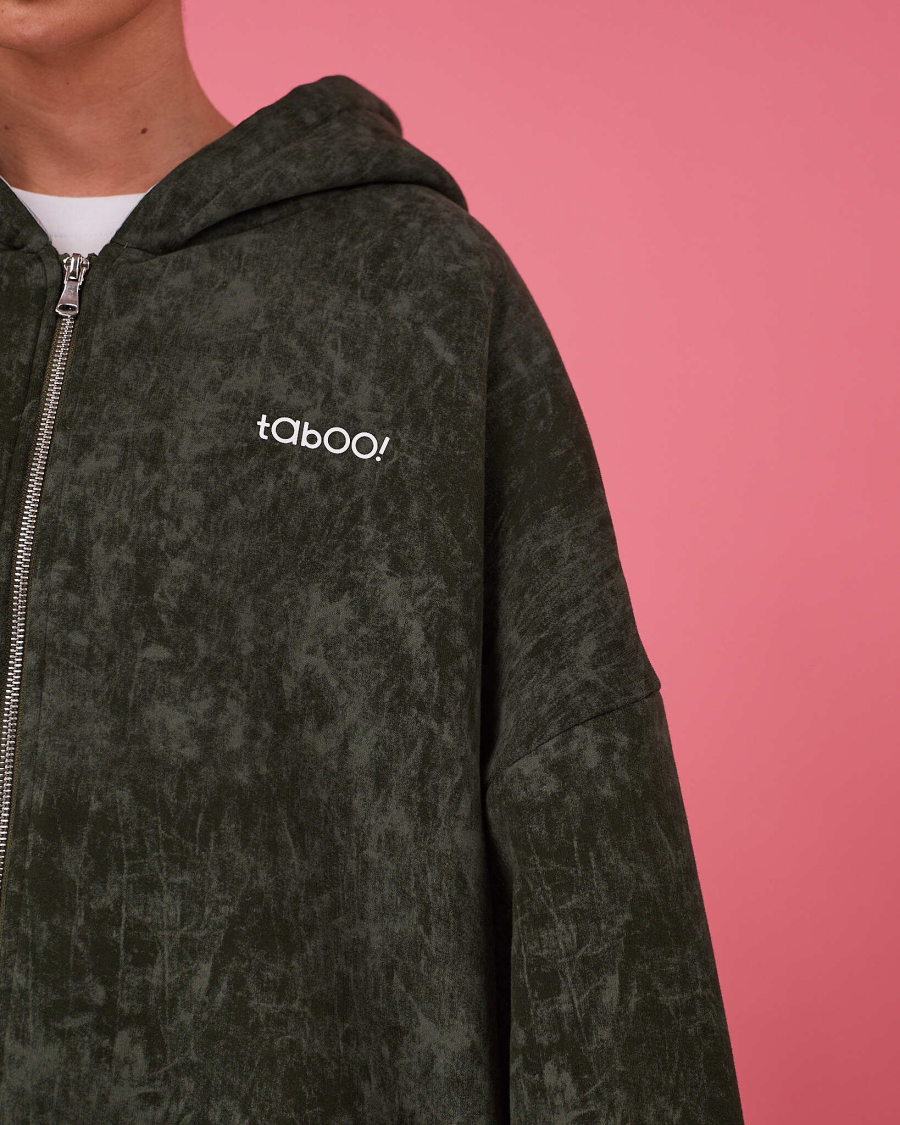 Табуха на молнии варенка TABOO, цвет: зеленый, Tz11 купить онлайн