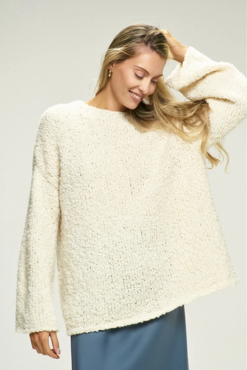 Джемпер Букле HAND MADE Milk