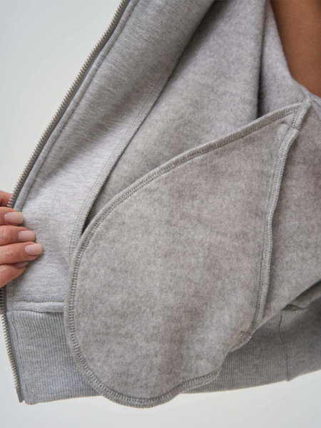 Zip Худи с начесом ONSI, цвет: melange,  купить онлайн