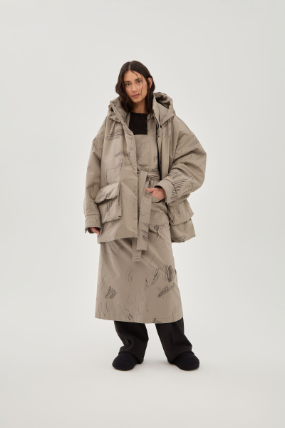 Куртка художественная UNKE, цвет: серый, 2601J006СP_ВЕ купить онлайн