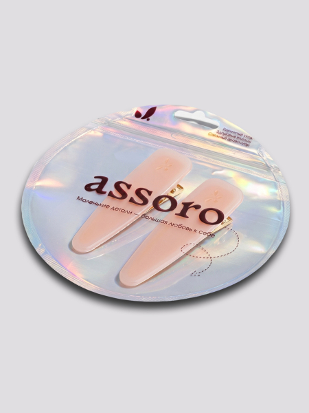 Набор заколок для волос ASSORO, цвет: моти сакура mochi-sakura-clip купить онлайн