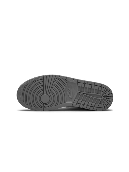 Кроссовки Nike Air Jordan 1 Mid Light Smoke shvetsov store, цвет: grey 554724-092 купить онлайн