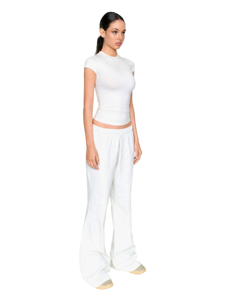 Брюки FLARED PANTS XSAI, цвет: белый W01FP-TF |новая коллекция купить онлайн