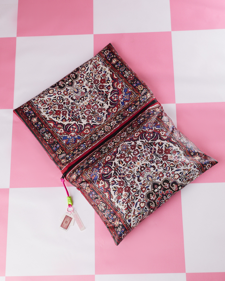 Сумка "ковер" с подвесом TABOO, цвет: красный bagcar купить онлайн