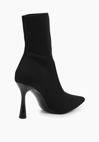 Ботильоны текстиль SBALO, цвет: Черный SK186 купить онлайн