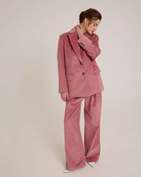 Жакет BASE DUSTY ROSE Anmuse, цвет: розовый, JC24A92-RS-1 со скидкой купить онлайн