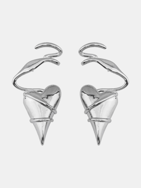 Серьги love style